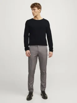 JJEHILL KNIT CREW NECK NOOS black