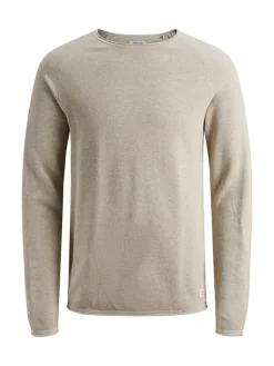 JJEHILL KNIT CREW NECK NOOS hellgrau2