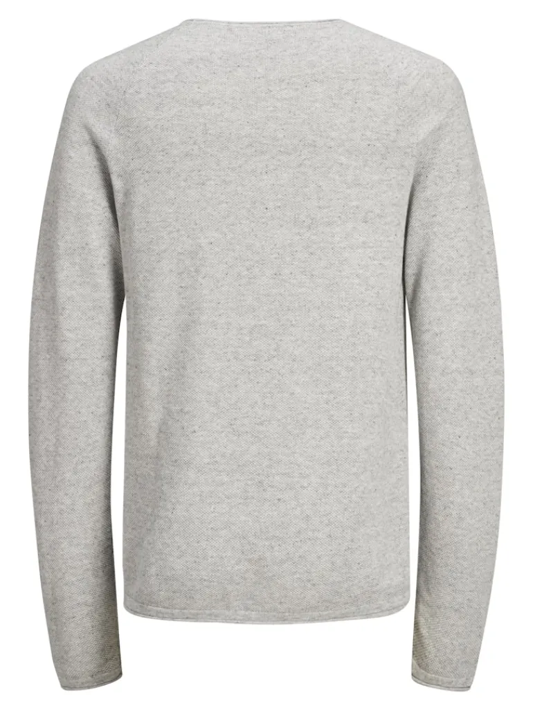 JJEHILL KNIT CREW NECK NOOS hellgrau1