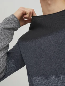 JJEHILL KNIT CREW NECK NOOS navy blazer1