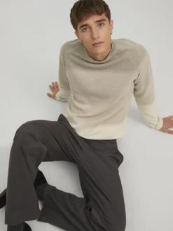 JJEHILL KNIT CREW NECK NOOS oatmeal