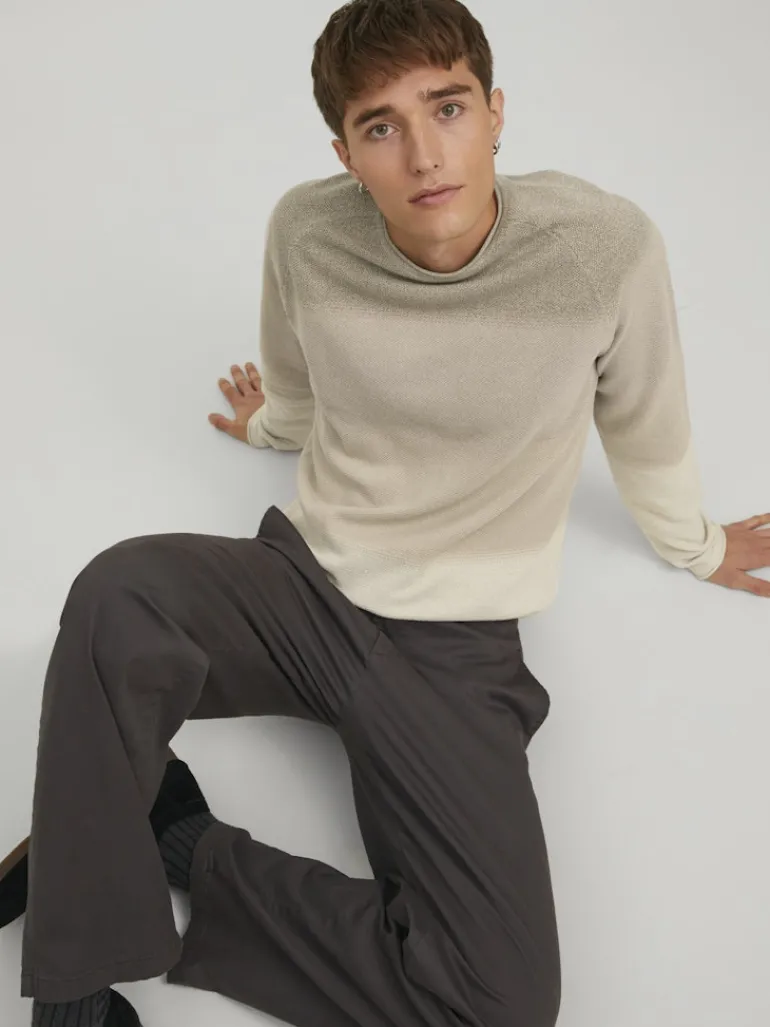 JJEHILL KNIT CREW NECK NOOS oatmeal