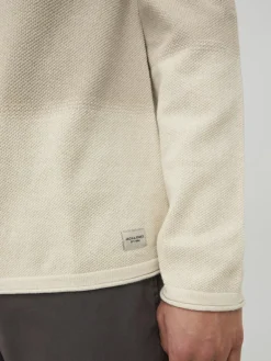 JJEHILL KNIT CREW NECK NOOS oatmeal