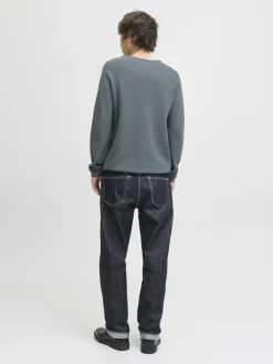 JJEHILL KNIT CREW NECK NOOS stormy weather