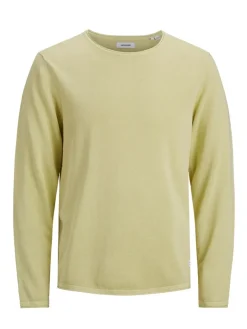 JJELEO KNIT CREW NECK NOOS golden mist
