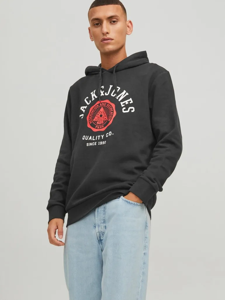 JJELOGO SWEAT HOOD 2 COL 22/23 NOOS black