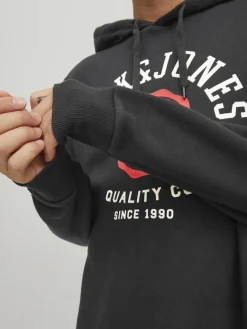 JJELOGO SWEAT HOOD 2 COL 22/23 NOOS black