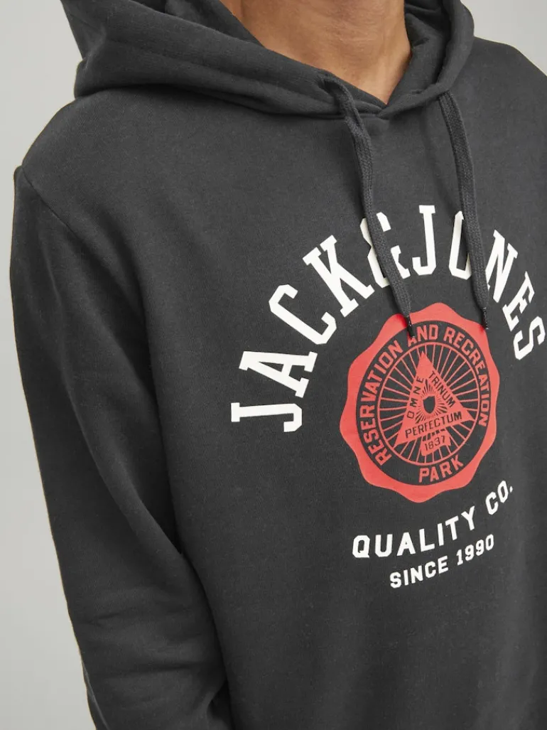 JJELOGO SWEAT HOOD 2 COL 22/23 NOOS black