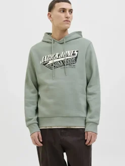 JJELOGO SWEAT HOOD 2 COL 25/26 NOOS iceberg green