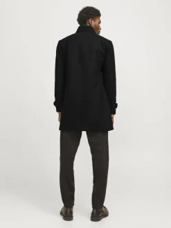 JJEMELTON WOOL BLEND COAT SN black
