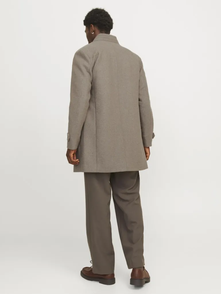 JJEMELTON WOOL BLEND COAT SN greige