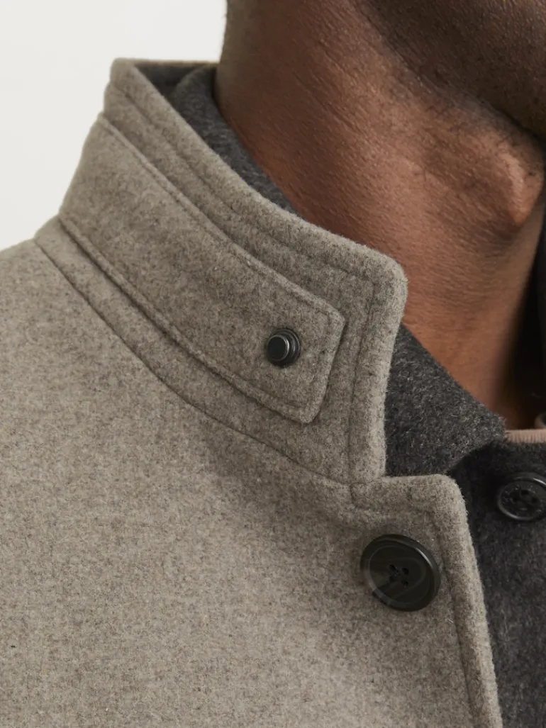 JJEMELTON WOOL BLEND COAT SN greige