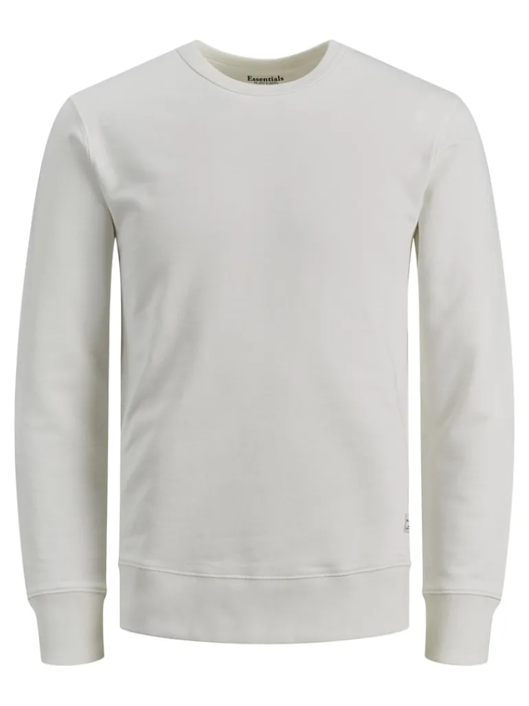JJEORGANIC BASIC SWEAT CREW NECK NOOS cloud dancer