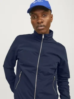 JJERUSH HARRINGTON BOMBER NOOS navy blazer