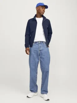 JJERUSH HARRINGTON BOMBER NOOS navy blazer