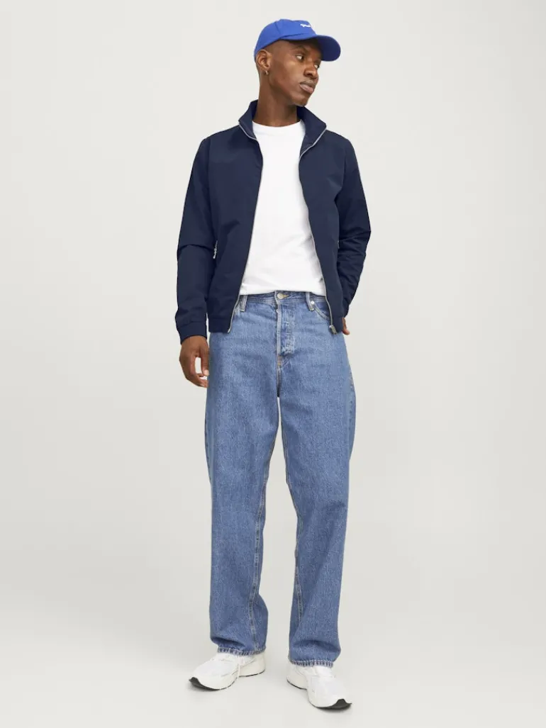 JJERUSH HARRINGTON BOMBER NOOS navy blazer
