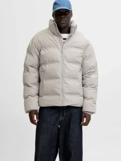 JJESOHO PUFFER COLLAR SN dove