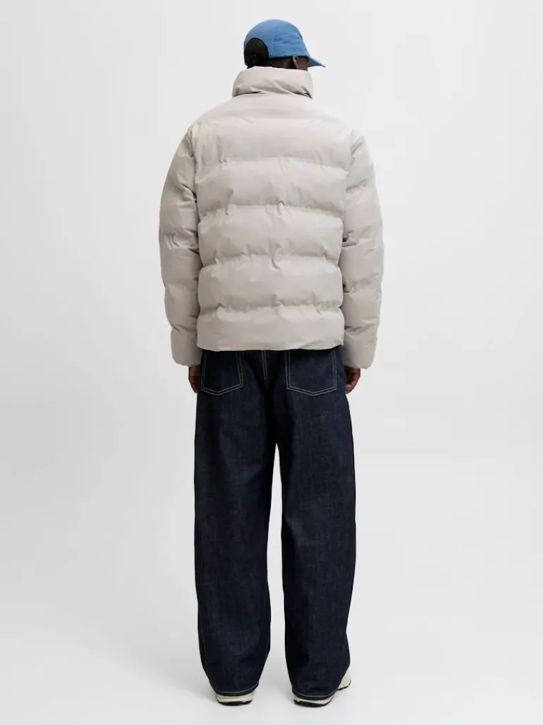 JJESOHO PUFFER COLLAR SN dove