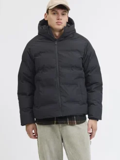 JJESOHO PUFFER HOOD SN black