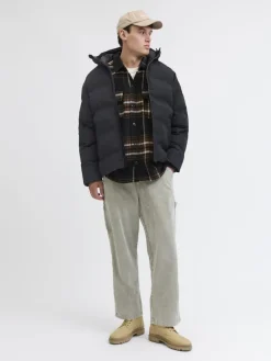JJESOHO PUFFER HOOD SN black