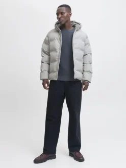 JJESOHO PUFFER HOOD SN dove