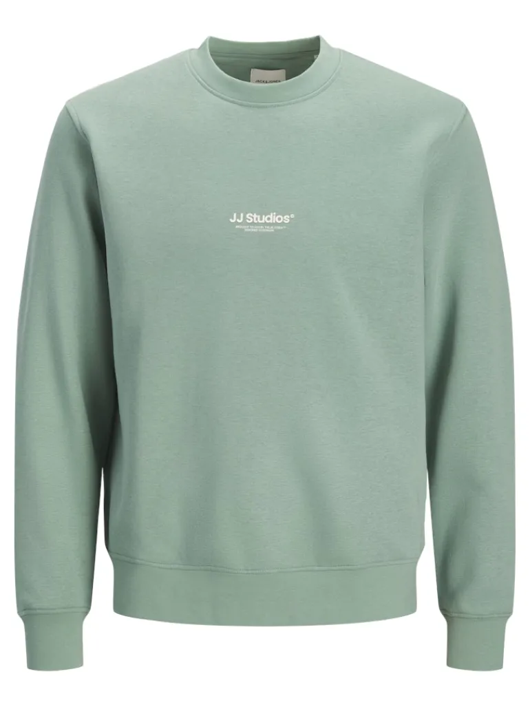JJESOHO SWEAT CREW NECK NOOS mineral blue