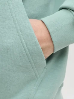 JJESOHO SWEAT HOOD NOOS mineral blue