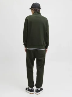 JJESOHO SWEAT QUARTER ZIP HN NOOS duffel bag