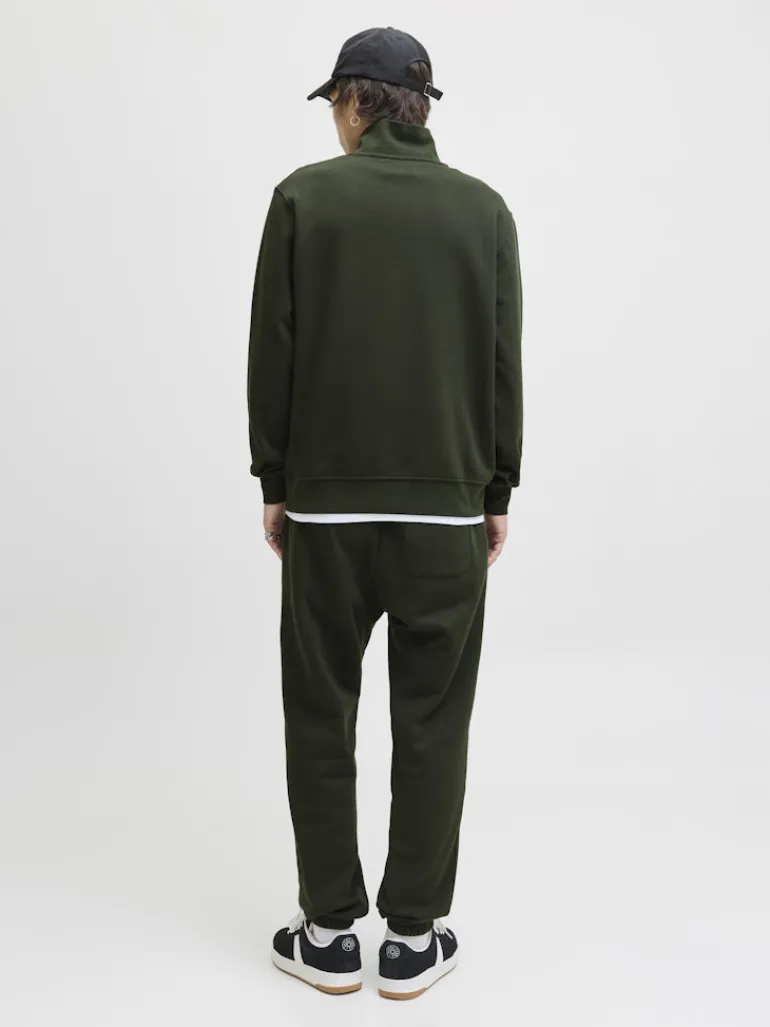 JJESOHO SWEAT QUARTER ZIP HN NOOS duffel bag