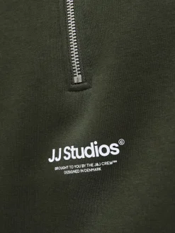 JJESOHO SWEAT QUARTER ZIP HN NOOS duffel bag