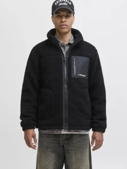JJESOHO TEDDY JACKET NOOS black