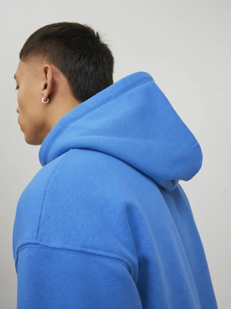 JJESTAR BASIC SWEAT HOOD NOOS french blue