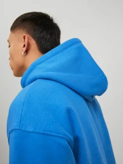 JJESTAR BASIC SWEAT HOOD NOOS french blue