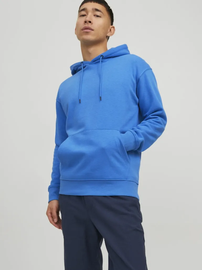 JJESTAR BASIC SWEAT HOOD NOOS french blue