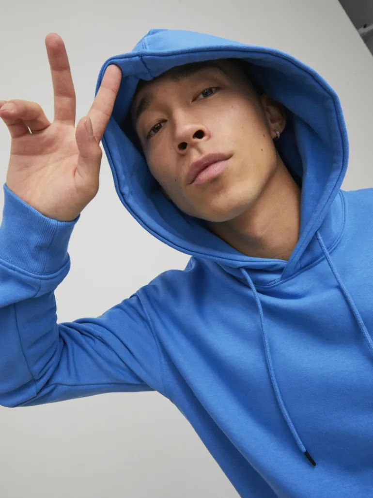 JJESTAR BASIC SWEAT HOOD NOOS french blue