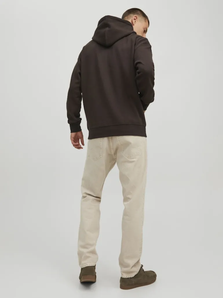 JJESTAR BASIC SWEAT HOOD NOOS mulch