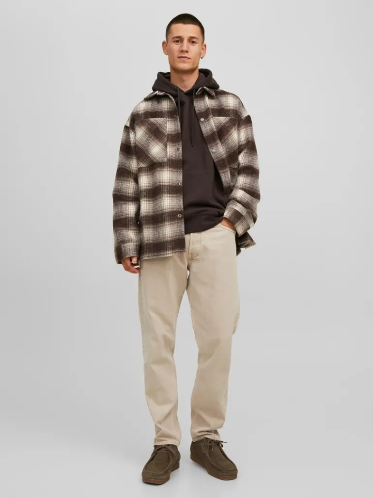 JJESTAR BASIC SWEAT HOOD NOOS mulch