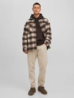 JJESTAR BASIC SWEAT HOOD NOOS mulch