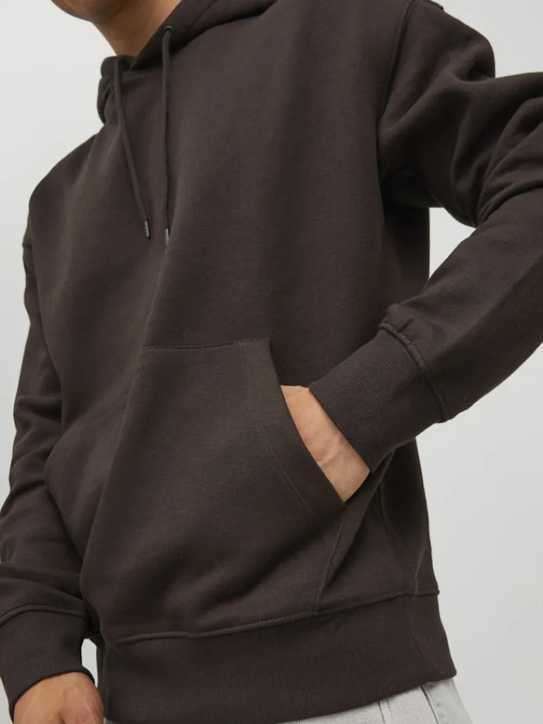 JJESTAR BASIC SWEAT HOOD NOOS mulch