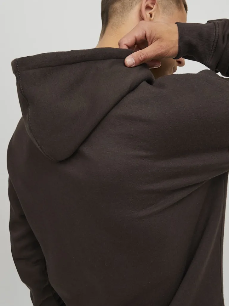 JJESTAR BASIC SWEAT HOOD NOOS mulch