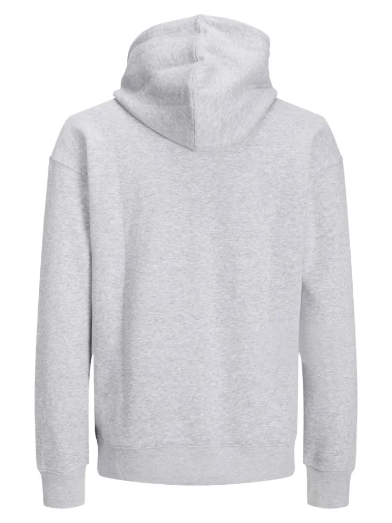 JJESTAR BASIC SWEAT HOOD NOOS light grey melange