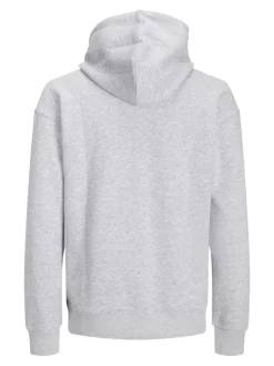 JJESTAR BASIC SWEAT HOOD NOOS light grey melange