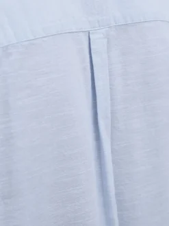 JJESUMMER RESORT SHIRT SS SN chambray blue