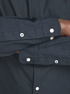 JJETAPE DETAIL SHIRT L/S S20 STS navy blazer