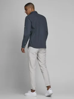 JJETAPE DETAIL SHIRT L/S S20 STS navy blazer