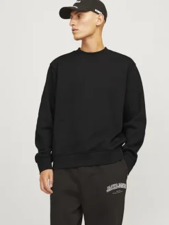 JJEURBAN EDGE SWEAT CREW NECK NOOS black