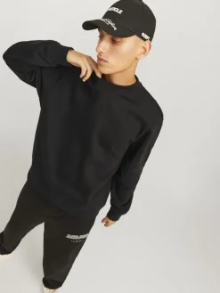 JJEURBAN EDGE SWEAT CREW NECK NOOS black