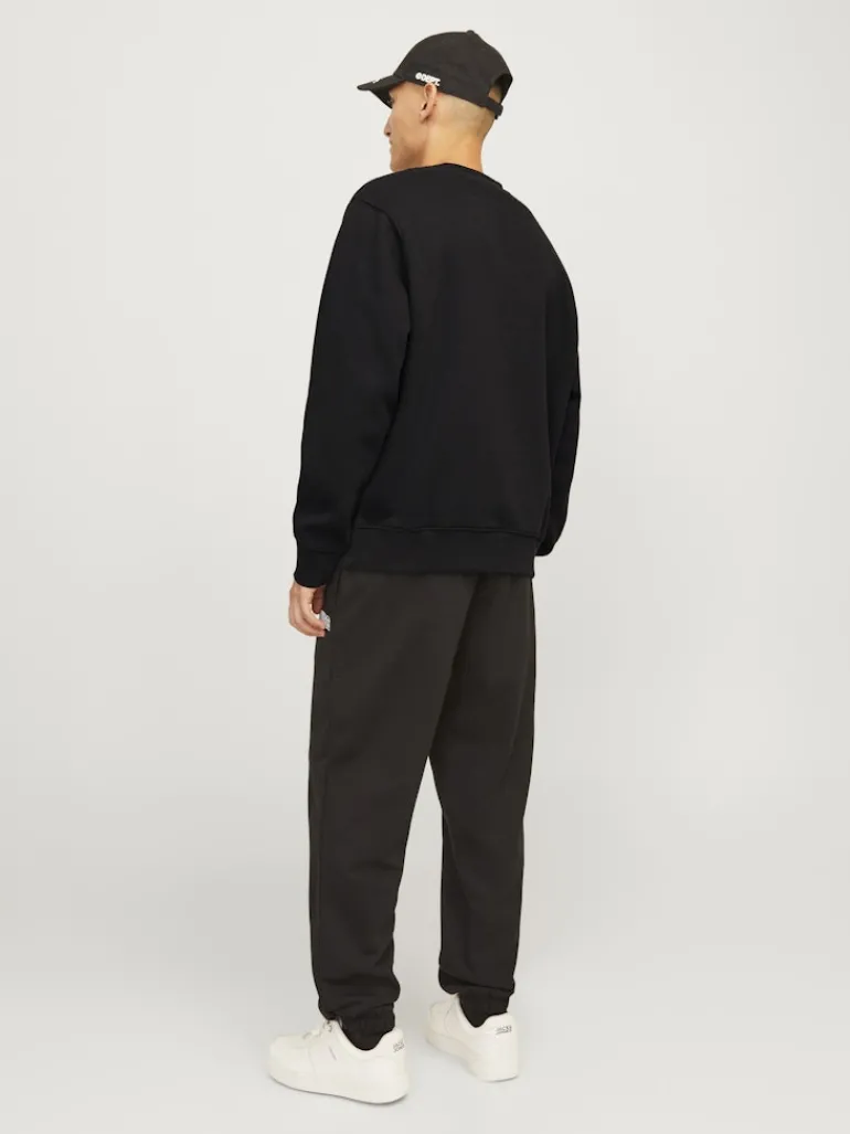 JJEURBAN EDGE SWEAT CREW NECK NOOS black
