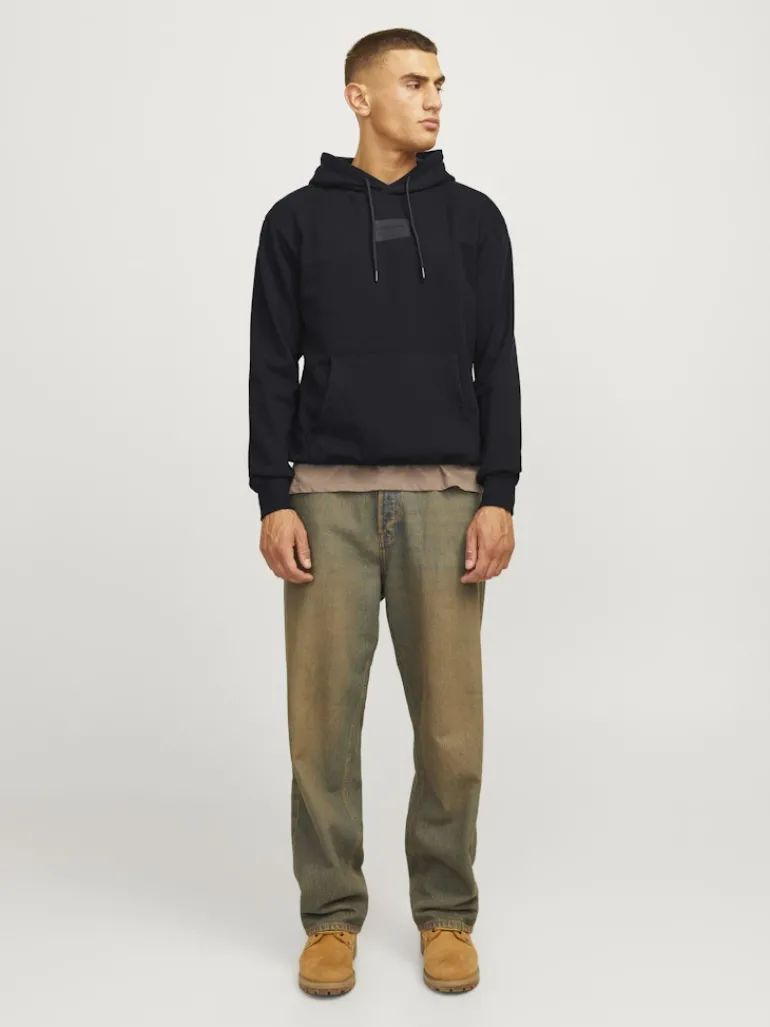 JJHAKKAI SWEAT HOOD black