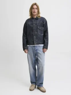 JJIALEX JJORIGINAL SQ 071 NOOS blue denim